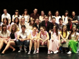 Los alumnos del IES Infanta Elena representan el musical Grease en el Teatro Vico