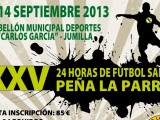 El XXV Torneo de 24 Horas de Fútbol Sala organizado por C.D. La Parra ya tiene Fecha