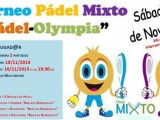 Aún puedes apuntarte al II Torneo de Pádel Mixto que Organiza el Centro “Olympia Multisport”
