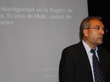 Cajamurcia acogió ayer una conferencia sobre la Tardoantigüedad en la Región a cargo del Doctor Rafael González