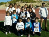14 jóvenes atletas del Athletic Club Gasóleos González Pérez Jumilla disfrutaron en Yecla de la Semifinal de Pruebas Combinadas