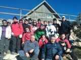 La sección de senderismo del Grupo Hinneni despide el año en la cima de El Carche