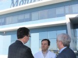 El consejero de Industria y el alcalde visitan las instalaciones de Central Quesera Montesinos