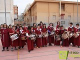 El Colegio Príncipe Felipe realiza una tamborada infantil por el comienzo de la Semana Santa
