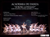 La Academia de Danza Aurora González organiza una gala benéfica para Cáritas y la Asociación 4 Patas