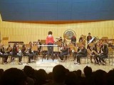 La Banda Juvenil de la Asociación Musical Julián Santos actuó en el Auditorio Víctor Villegas