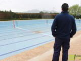 Se retrasan hasta después del verano las obras en el vaso olímpico de la piscina municipal de La Hoya