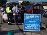 La Guardia Civil despliega en la Región de Murcia un amplio dispositivo de verificación de alcoholemia y drogas