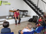 El Centro Sociocultural Ermita 3er Distrito acogió el Cuentacuentos “Palabrarismos” de Fran Pintadera