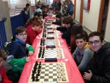 Cerca de 80 ajedrecistas participaron en la Fase Local del Deporte Base de Ajedrez