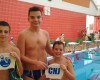 Los tres nadadores del Club Natación Jumilla presentes en Pilar de la Horadada consiguieron rebajar sus marcas personales