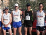 Miguel Ángel Bernal y Vicente Mateo fueron los mejores de los 18 atletas jumillanos presentes en la XXXIII Media Maratón Ciudad de Murcia