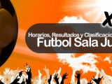 Horarios partidos Torneo Fútbol Sala Aficionados días 9, 10 y 11 de noviembre
