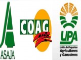 COAG, ASAJA y UPA convocan una manifestación para el día 30 de octubre bajo el lema “Seguros Agrarios, Sí”