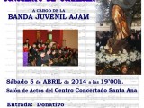 La Hermandad Santa Mª Magdalena, desde su Vocalía de Caridad, va a organizar un concierto solidario a beneficio de Cáritas Jumilla