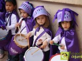 El Colegio Mariano Suárez celebra su tamborada con motivo de la Semana Santa