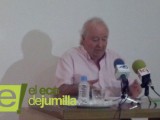 Ángel Francisco Cutillas habla sobre los acuíferos en la Asociación “Amigos de Jumilla”