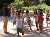 Los niños y niñas de las ludotecas de verano organizadas por el Ayuntamiento realizan una jornada de convivencia