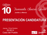 Fuensanta Olivares presentará su candidatura al PSOE el próximo jueves en la Casa del Pueblo