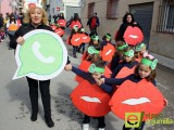 El CEIP San Francisco centró su desfile de Carnaval en los emoticonos del WhatsApp