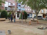 La Concejalía de Jardines comienza a renovar la zona de juegos del parque de San Antón