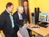 Aguas de Jumilla colabora con Aspajunide con la donación de cuatro equipos informáticos