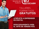 El Cecarm realizará dos talleres para mejorar las competencias digitales y potenciar el negocio electrónico
