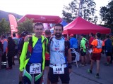 Manuel Esteve y Juan Manuel Martínez participaron en el Maratón Alpino Madrileño