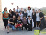 El grupo de teatro Talía presentó ayer “Pasando Consulta” en la Plaza de Santa María