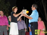 La alcaldesa, Juana Guardiola, lanzó el tradicional chupinazo de San Fermín