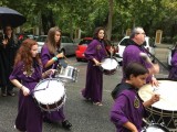 Los tambores de Jumilla viajaron a la Fiesta de la Vendimia de Baena