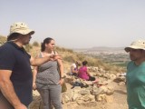 La concejal de Cultura visita las excavaciones que se están realizando en Coimbra del Barranco Ancho