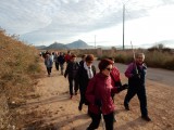 El Centro Social de Personas Mayores de Jumilla organizó el pasado día 14 una jornada de senderismo