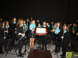 La banda juvenil de la Asociación Musical “Julián Santos” ofreció un concierto de Semana Santa