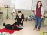 El proyecto Perros y Letras llega al colegio público “Carmen Conde”