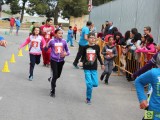 Los escolares del centro educativo Nuestra Señora de la Asunción participan en la IX carrera atlética solidaria