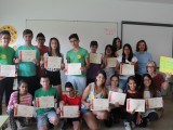 Cáritas otorgó sus diplomas de colaboración a los alumnos del CC Cruz de Piedra