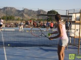 Treinta niños asisten a un clinic protagonizado por la tenista yeclana María José Martínez