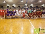 Los veteranos de El Pozo Murcia y Fútbol Sala Jumilla disputan un partido a beneficio del niño Adrián Guzmán