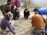 Un grupo de arqueólogos ha llevado a cabo excavaciones, en el Abrigo del Monje