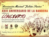 La Asociación Musical Julián Santos celebra el concierto del XXXIII Aniversario de la Bandera