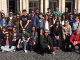 Los alumnos de Bachillerato del IES Arzobispo Lozano realizan su viaje de estudios a Italia
