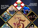 La sección infantil del Grupo de Coros y Danzas de Jumilla presentes en el Festival Folklórico ‘Ciudad de Logroño’