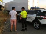 La Guardia Civil intercepta un camión en Jumilla y otro en Mazarrón cuyos conductores conducían bajo los efectos de sustancias estupefacientes