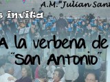 La Banda Juvenil de la Asociación Musical Julián Santos te invitan a la Verbena de San Antonio