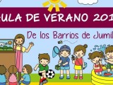 Las Aulas de Verano de los Barrios gran alternativa educativa, de ocio saludable y de hacer nuevos amigos/as para los niños/as de Jumilla durante la época estival