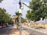 Instalado nuevo punto de telecontrol de red en la avenida de la Libertad