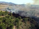 Efectivos del Plan Infomur consiguen extinguir rápidamente un incendio en La Alberquilla (El Carche)