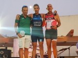 Pepe Bernabeu y Pascual Burruezo campeones en sus respectivas categorías en el Triatlón de Agramón.