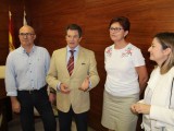 Reunión de trabajo en Jumilla entre la alcaldesa y el consejero de Agricultura